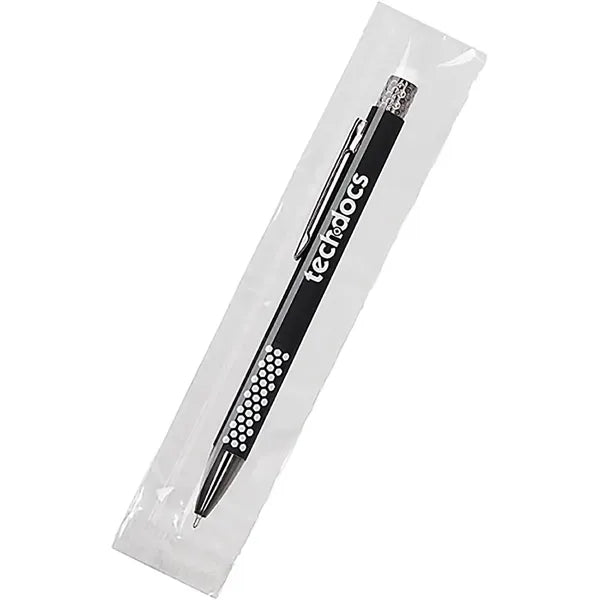 Honeycomb Stylus Cello-Wrapped Pen