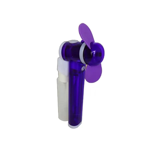 Portable Battery-Powered Handheld Mini Fan with Mist Spray