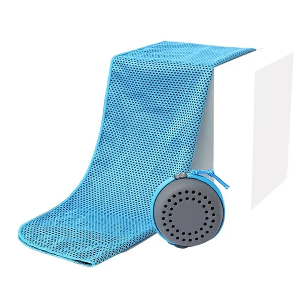 Ice Feel Tech Cooling Sports Towel for Yoga And Fitness