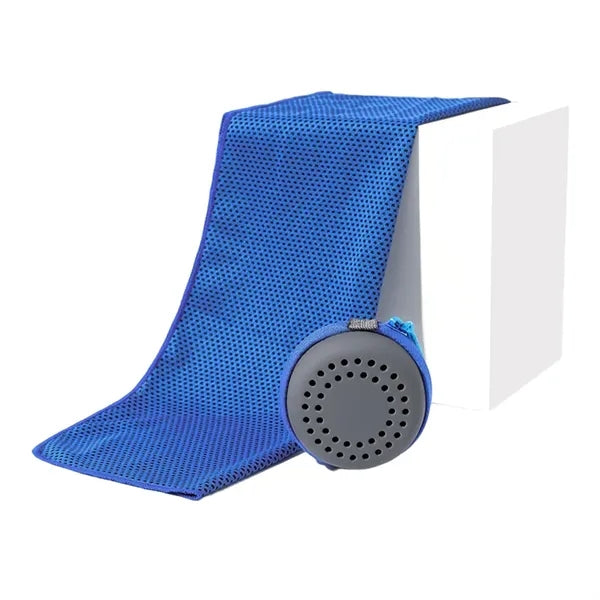 Ice Feel Tech Cooling Sports Towel for Yoga And Fitness