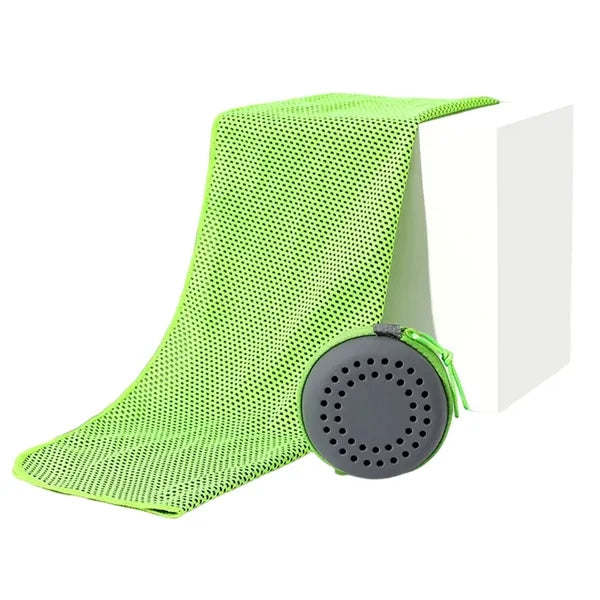Ice Feel Tech Cooling Sports Towel for Yoga And Fitness
