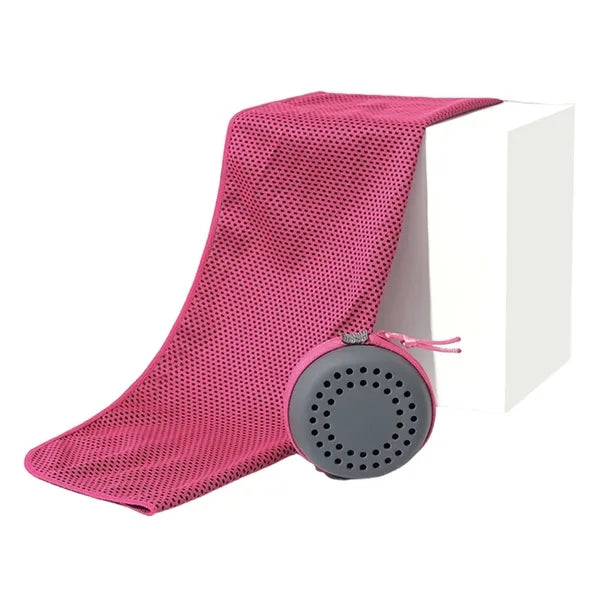 Ice Feel Tech Cooling Sports Towel for Yoga And Fitness