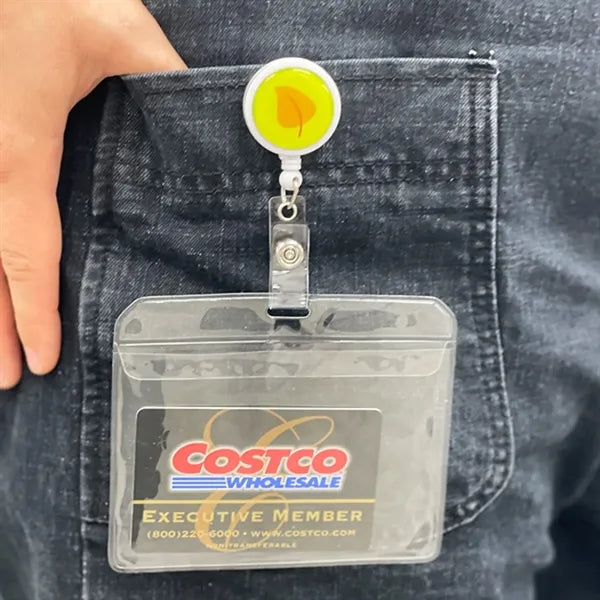 Retractable Epoxy Dome Badge Holder