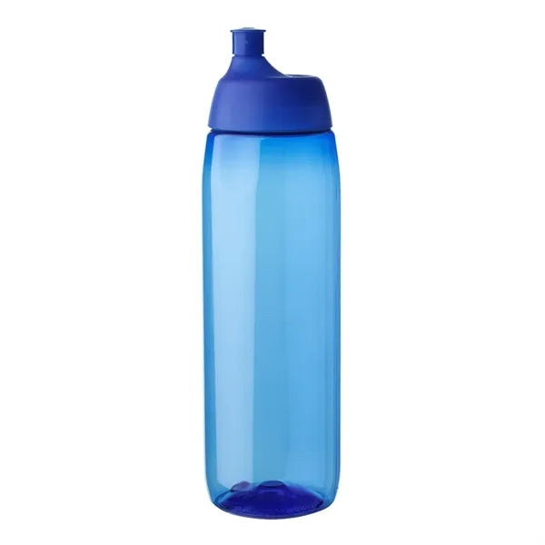 Lenexa Plastic Water Flask - Push Caps, 34 oz.
