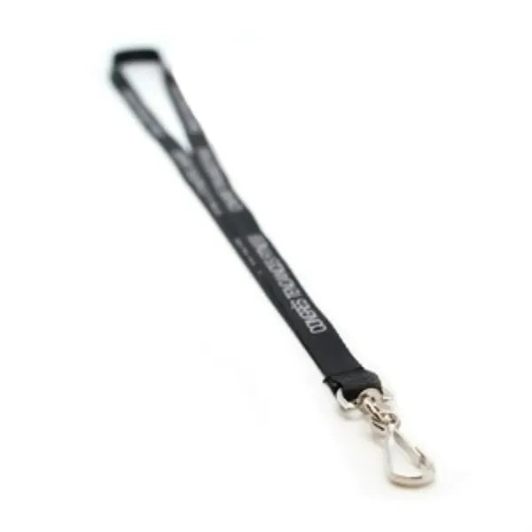 3/8 in Poly Lanyard with Silkscreen Logo