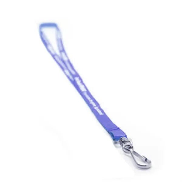3/8 in Poly Lanyard with Silkscreen Logo