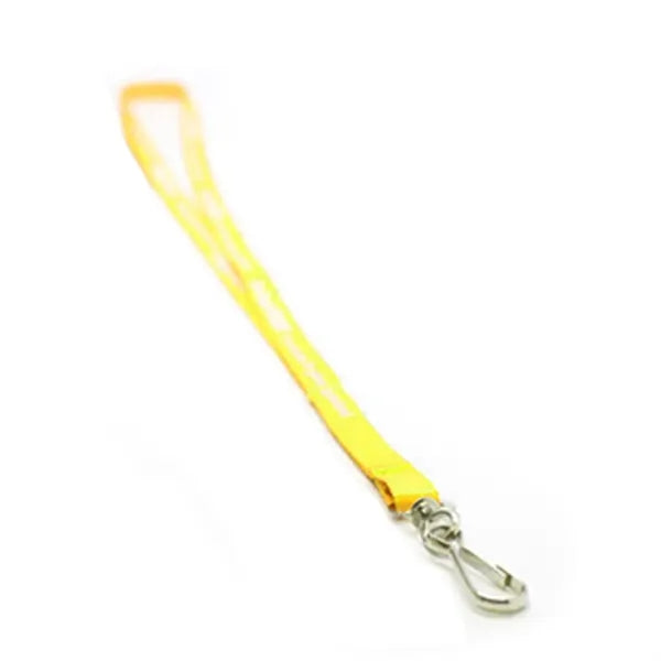 3/8 in Poly Lanyard with Silkscreen Logo