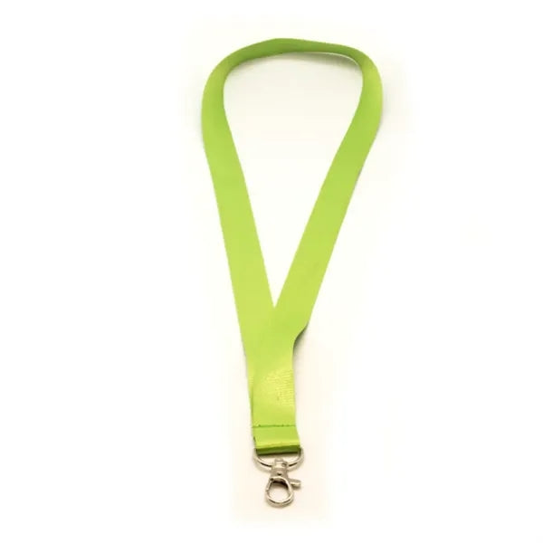 3/4 in Poly Lanyard with Silkscreen Logo