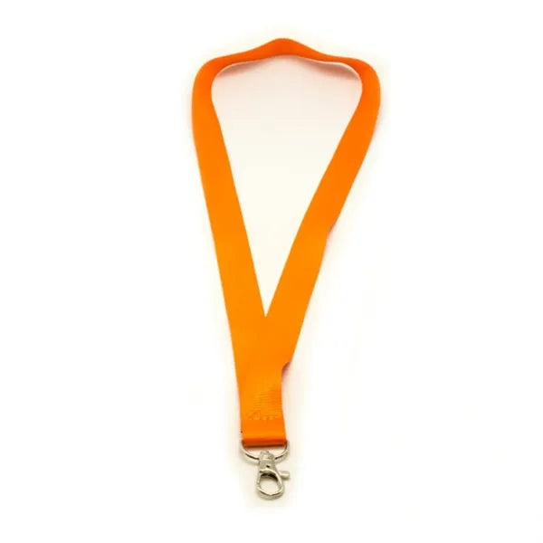 3/4 in Poly Lanyard with Silkscreen Logo