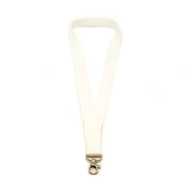 3/4 in Poly Lanyard with Silkscreen Logo