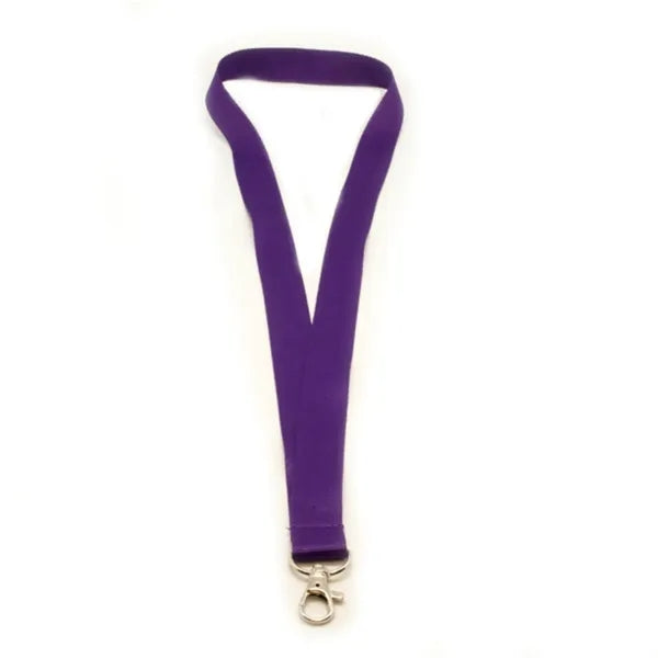 3/4 in Poly Lanyard with Silkscreen Logo