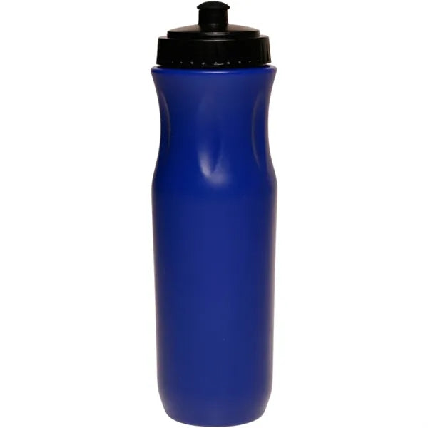 Plastic Sports Water Bottle - Push Cap, 26 oz.