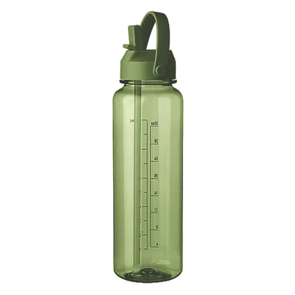 Plastic Water Bottle with Screw On Lid 40 oz.