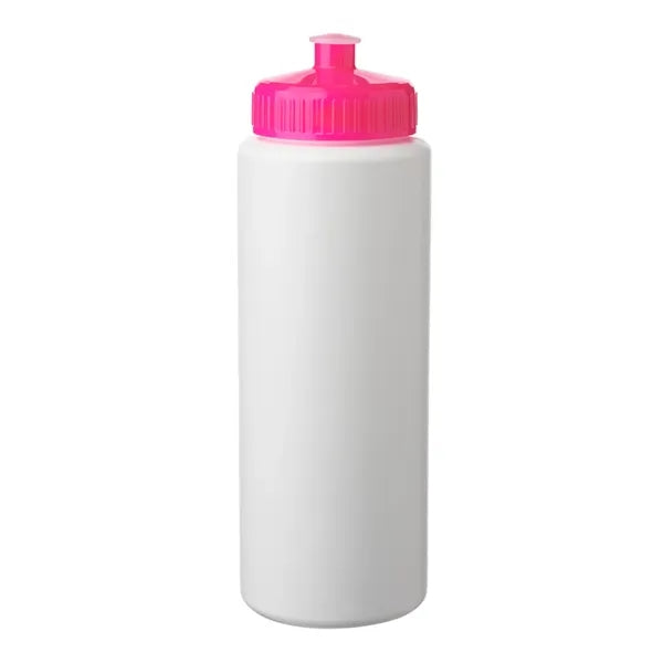 HDPE Plastic Sports Water Bottles 32 oz