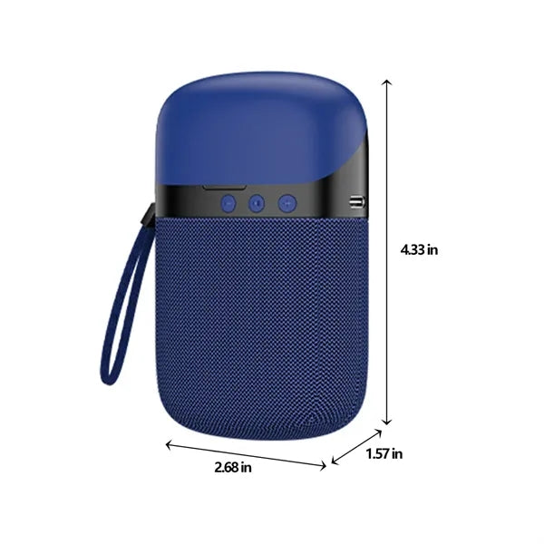 2-in-1 Noise-Cancelling Bluetooth Earphone and Speaker