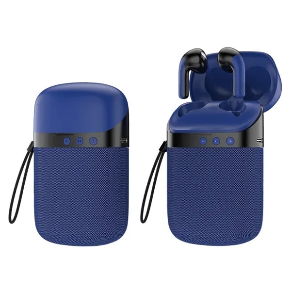 2-in-1 Noise-Cancelling Bluetooth Earphone and Speaker