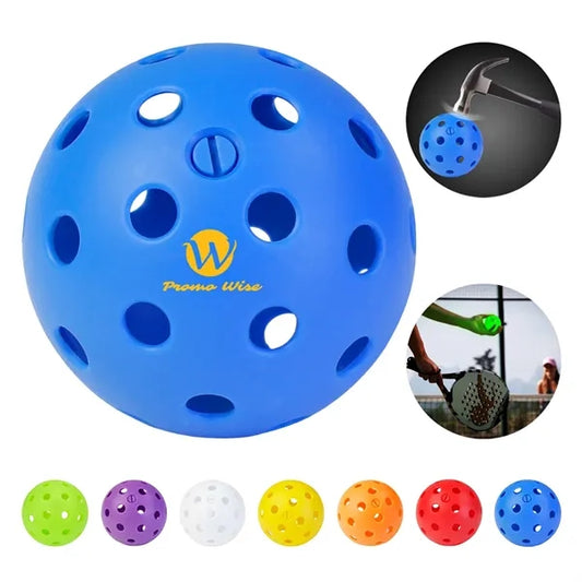 74mm LED Illuminated Pickleball for Night Training