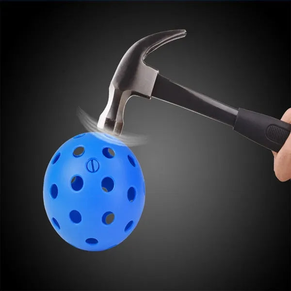 74mm LED Illuminated Pickleball for Night Training