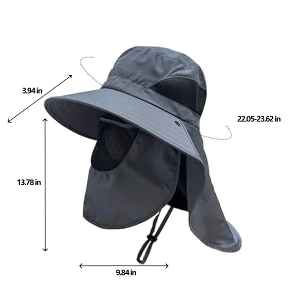 UV Sun Hat for Outdoor Fishing and Summer