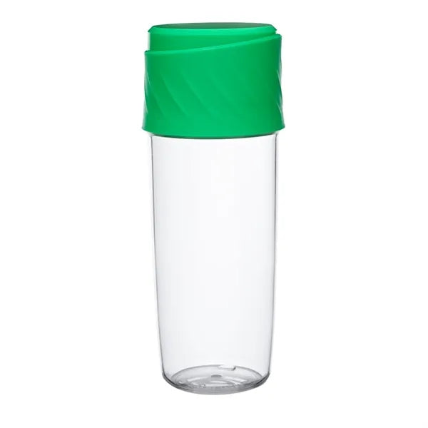 Sip-N-Snack Plastic Water Bottles 16 oz