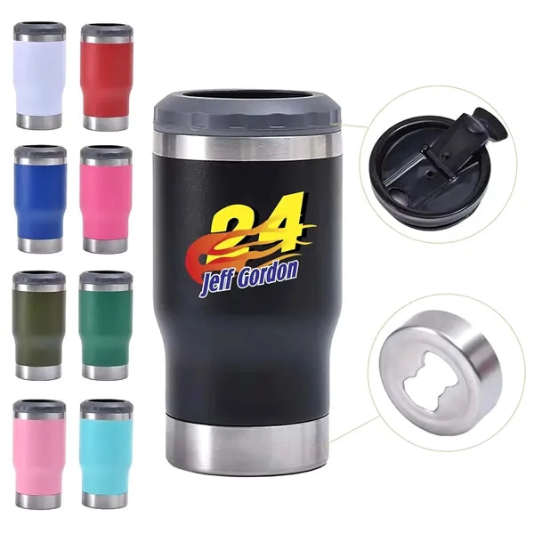4-In-1 Travel Mug and Can Insulator Cooler
