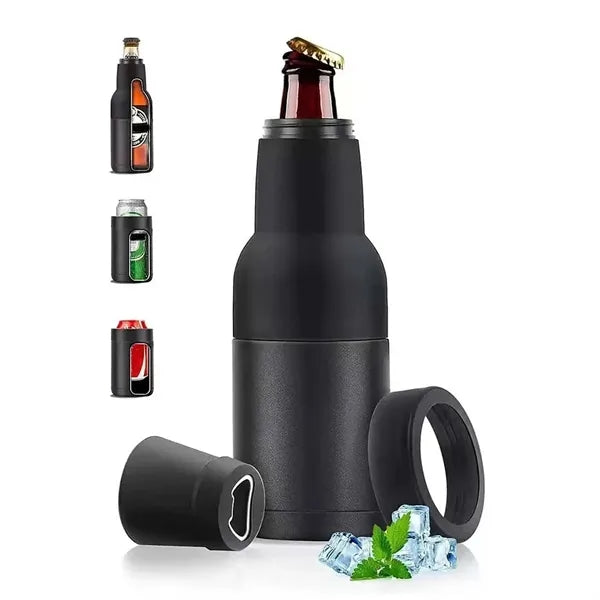 Vacuum Insulated Stainless Steel Beer Can Cooler
