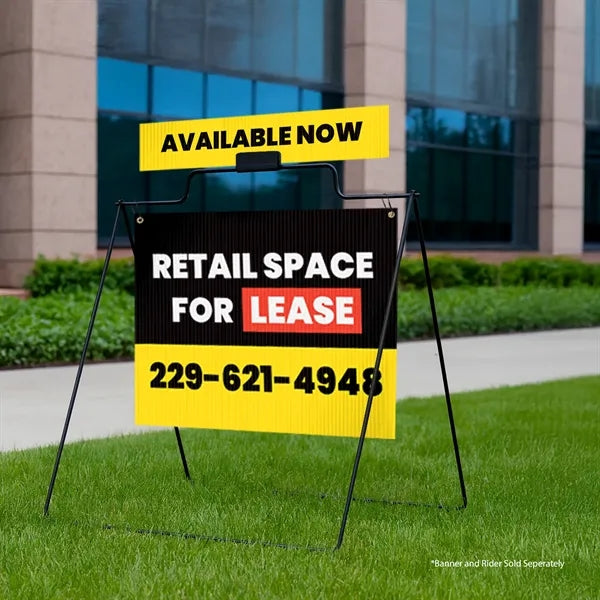30"x24" Real Estate A-Frame Hardware