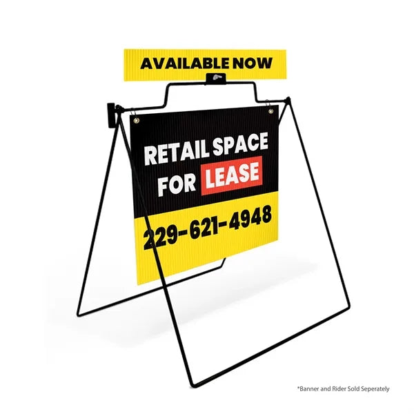 30"x24" Real Estate A-Frame Hardware