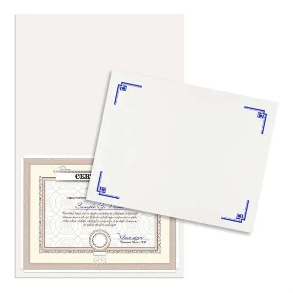 Linen Certificate Holder