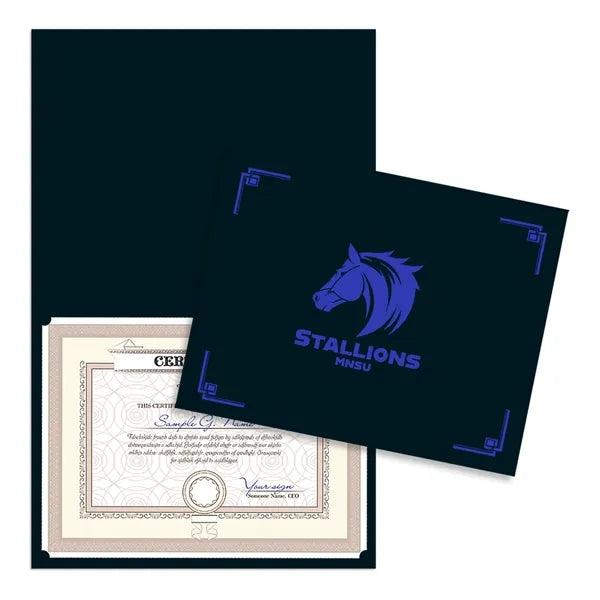 Linen Certificate Holder
