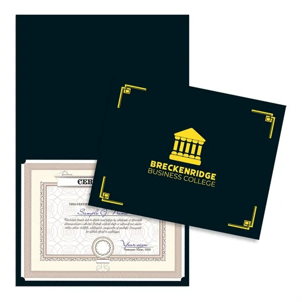 Linen Certificate Holder