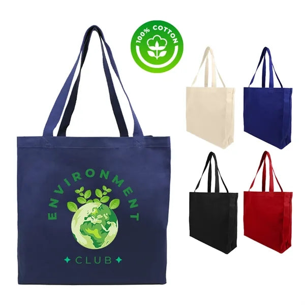 Large Heavy Cotton Shopping Tote