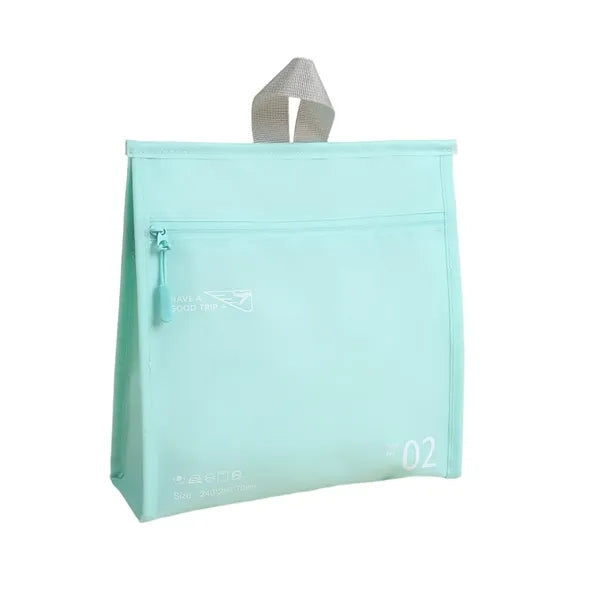 Jelly-Texture Vertical Style Waterproof Travel Makeup Bag