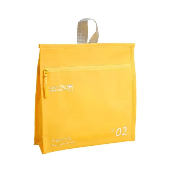 Jelly-Texture Vertical Style Waterproof Travel Makeup Bag