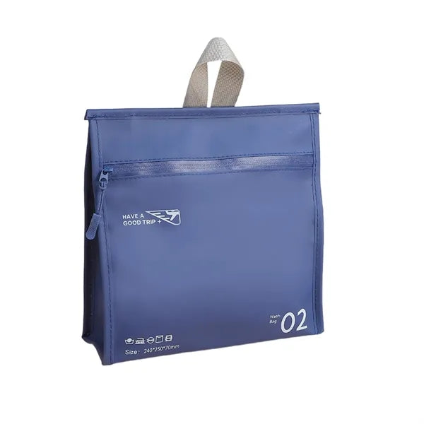 Jelly-Texture Vertical Style Waterproof Travel Makeup Bag