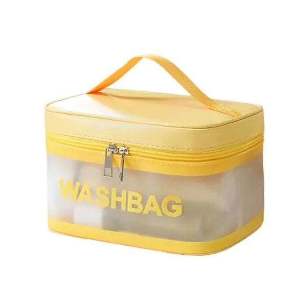 Large Waterproof Translucent Frosted Travel Toiletry Bag