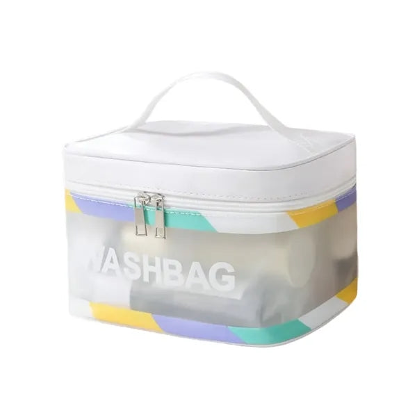 Large Waterproof Translucent Frosted Travel Toiletry Bag
