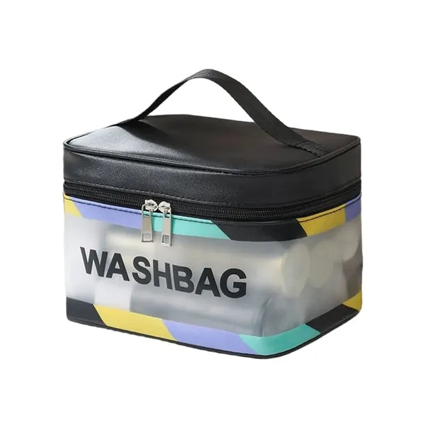 Large Waterproof Translucent Frosted Travel Toiletry Bag