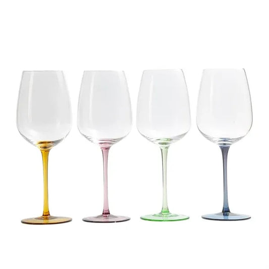 Colorful Champagne Flute