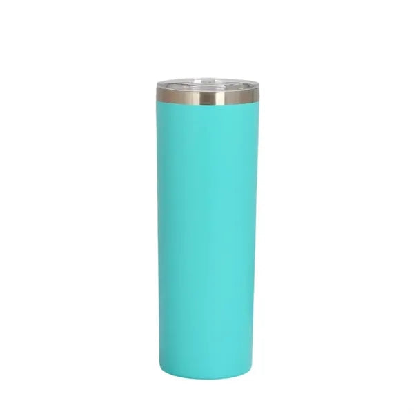 Stainless Steel Skinny Tumbler with straw