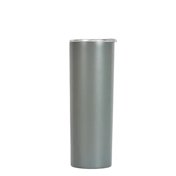 Stainless Steel Skinny Tumbler with straw