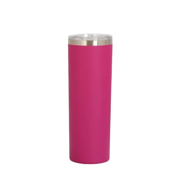 Stainless Steel Skinny Tumbler with straw