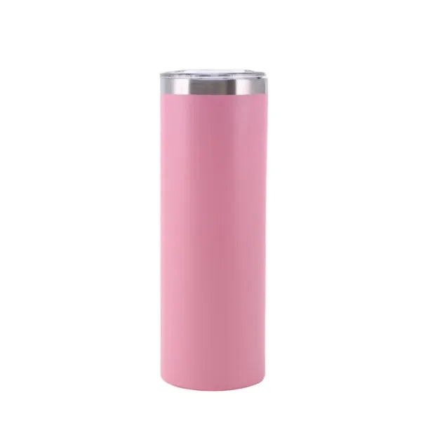 Stainless Steel Skinny Tumbler with straw