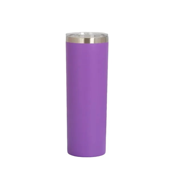 Stainless Steel Skinny Tumbler with straw