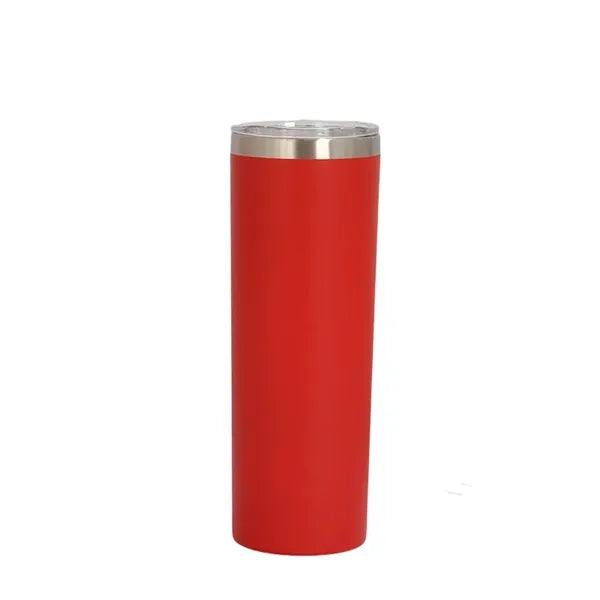 Stainless Steel Skinny Tumbler with straw
