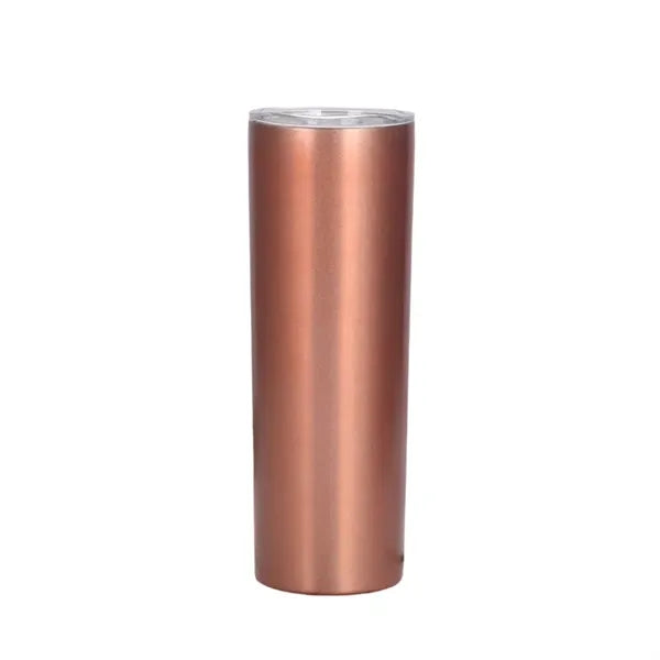 Stainless Steel Skinny Tumbler with straw