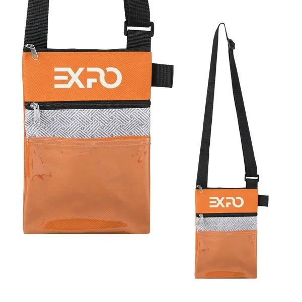 RPET Tradeshow Badgeholder/Neck Wallet