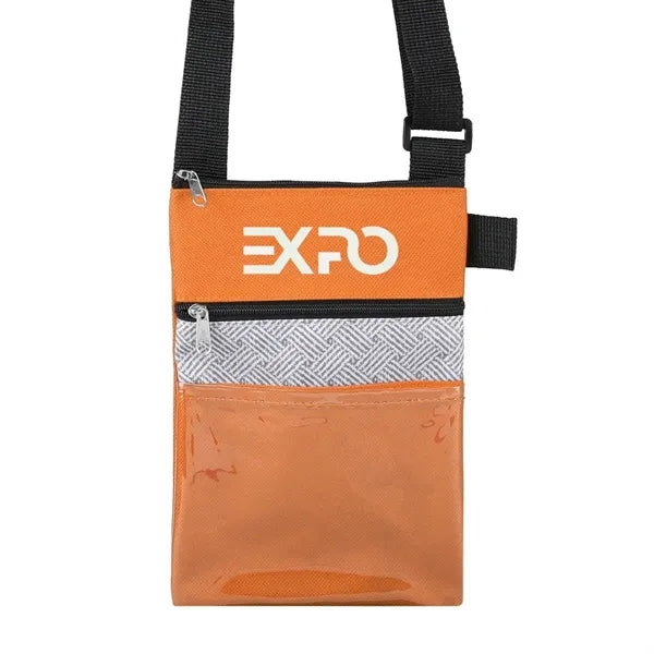RPET Tradeshow Badgeholder/Neck Wallet