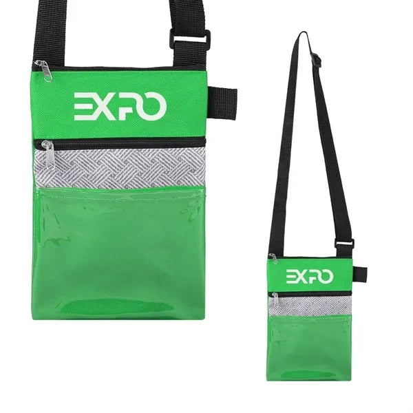 RPET Tradeshow Badgeholder/Neck Wallet