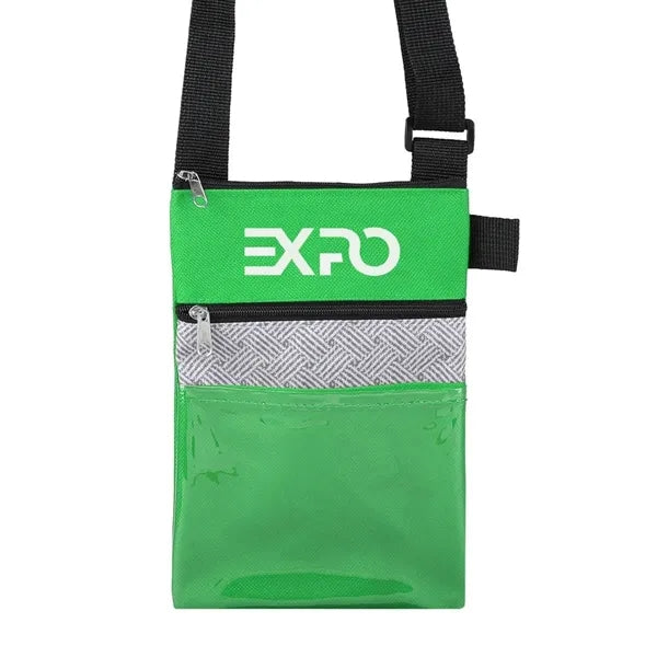 RPET Tradeshow Badgeholder/Neck Wallet